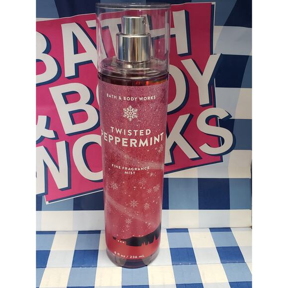 BBW Twisted Peppermint Fine Fragrance Body Mist - Picture 1 of 2